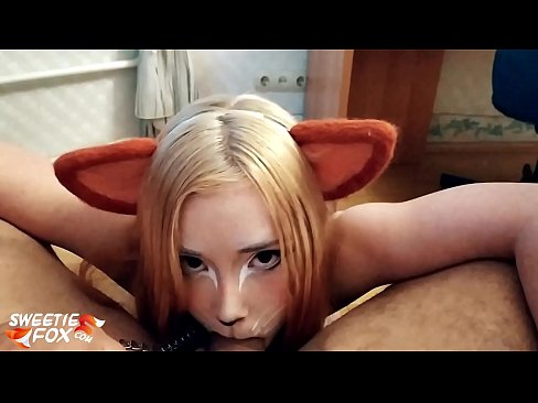 ❤️ Kitsune yutmoq Dik va uning og'ziga cum ❤ Super pornoda bizda ❌️